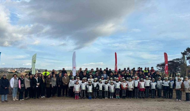 Ayvacık’ta 1500 Fıstık Çamı Fidanı Toprakla Buluşturuldu