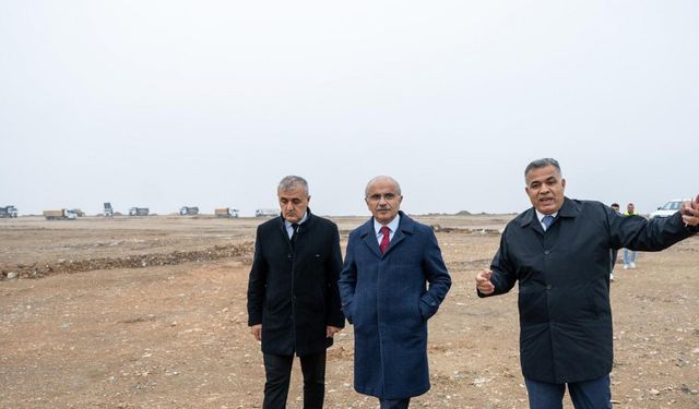 Başkan Er: "Hafriyat alanı Malatya’nın yeni cazibe merkezi olacak"