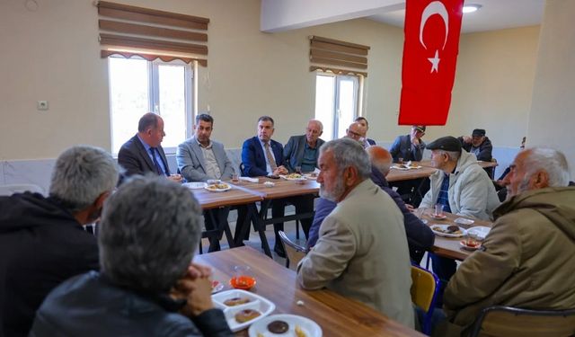 Bayburt’ta köy sakinleriyle buluşmalar devam ediyor