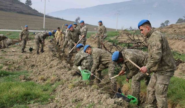 Bolu’da komandolar yeşil vatanda geleceğe nefes oldu