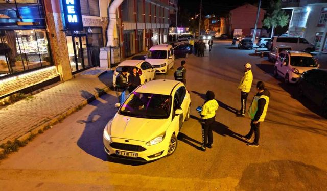 Bolvadin’de huzur ve asayiş denetimi