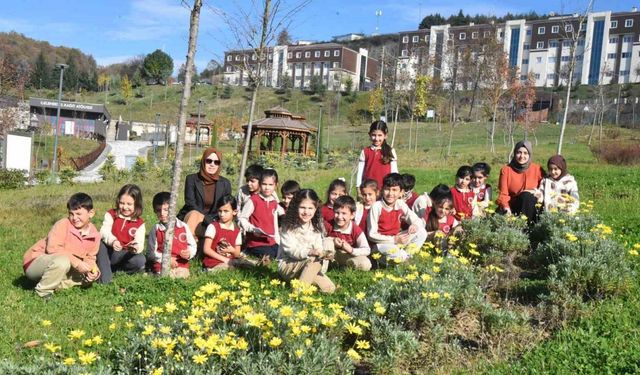 Botanik Bahçesini minikler gezdi