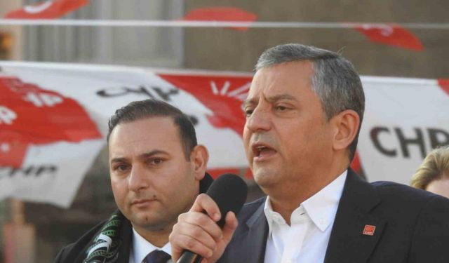 CHP Genel Başkanı Özel: "İktidarı değiştireceğiz, vizesiz Avrupa getireceğiz"