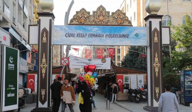 Cizre Kitap Fuarı’nı 10 günde yüz bini aşkın kişi ziyaret etti