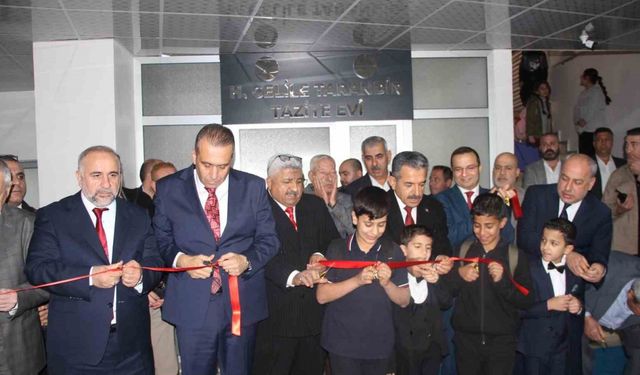 Cizreli iş adamının desteği ile mahalleye kadın taziye evi kazandırıldı