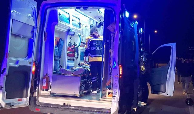 Çorum’da motosiklet kazası: 2 yaralı