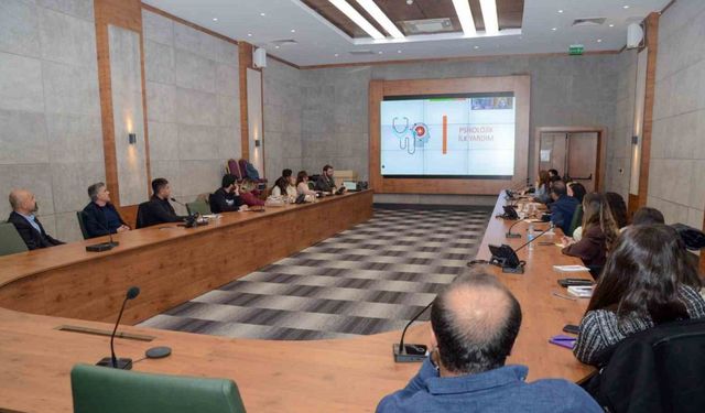 DBB personeline psikolojik ilk yardım eğitimi verildi