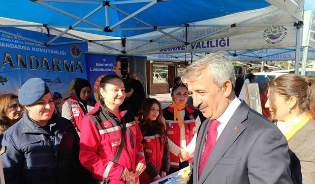 Edirne’deki kurumlardan kadına şiddetle mücadelede ortak çalışma