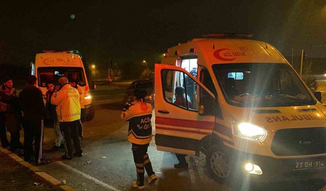 Elazığ’da trafik kazası: 6 yaralı
