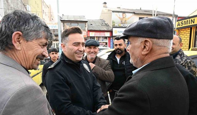 Emniyet Müdürü Önder, esnafın sorunlarını sahada değerlendirdi