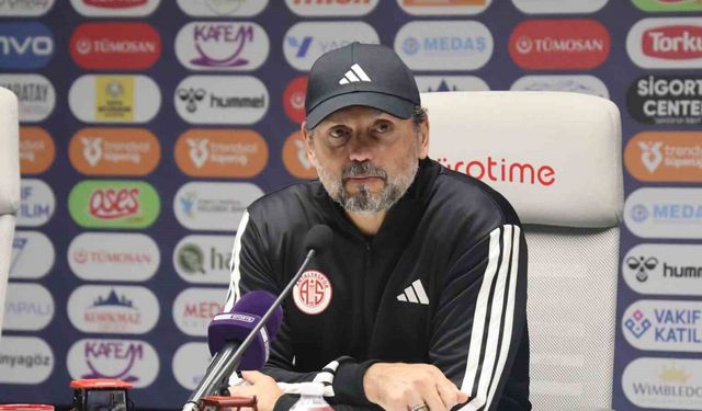 Erol Bulut: "Deplasmanda bir puan almak önemli"