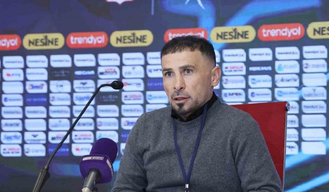 Ertuğrul Arslan: "Mağlubiyet için üzgünüm"