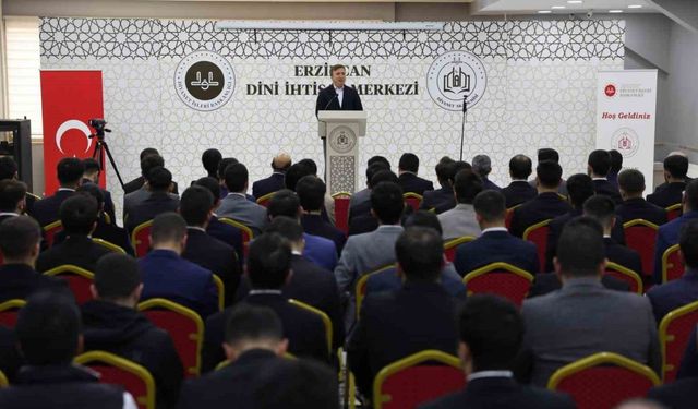 Erzincan’da imam adaylarına ‘merhamet’ vurgusu