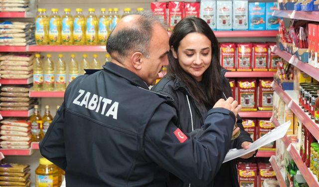 Erzincan’da zabıta ekiplerinden 190 işletmeye kapsamlı denetim