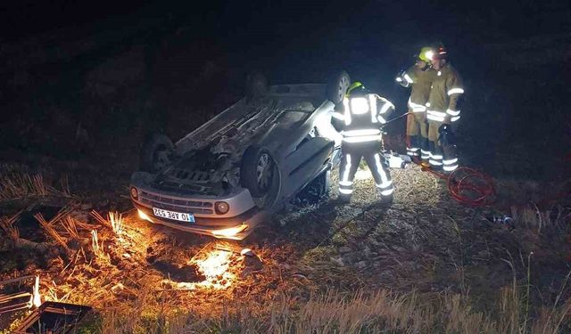 Gönen-Bandırma karayolunda trafik kazası: 1 yaralı
