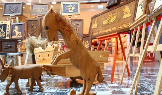 Hükümlü çocuklardan ilham veren sanat sergisi