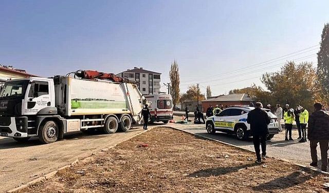 Iğdır’da çöp aracının çarptığı kadın hayatını kaybetti