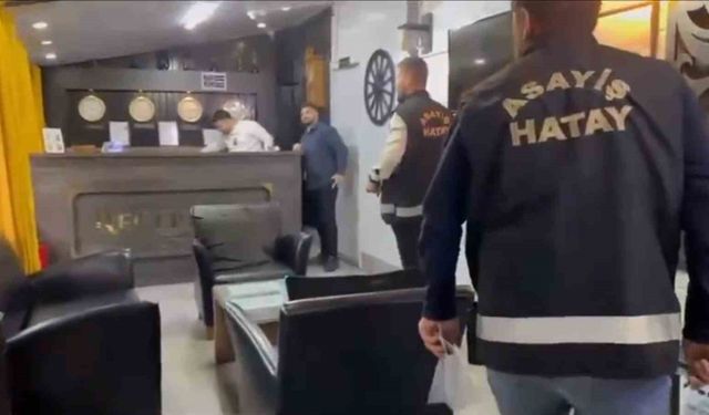 İskenderun’da günü birlik kiralanan apartlar denetlendi