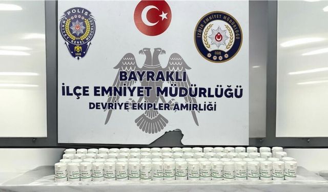 İzmir’de uyuşturucu operasyonu: 3 gözaltı