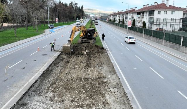 Kartepe tramvayında ilk kepçe vuruldu
