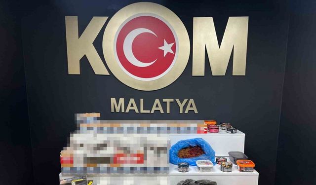 Malatya’da kaçakçılık operasyonları