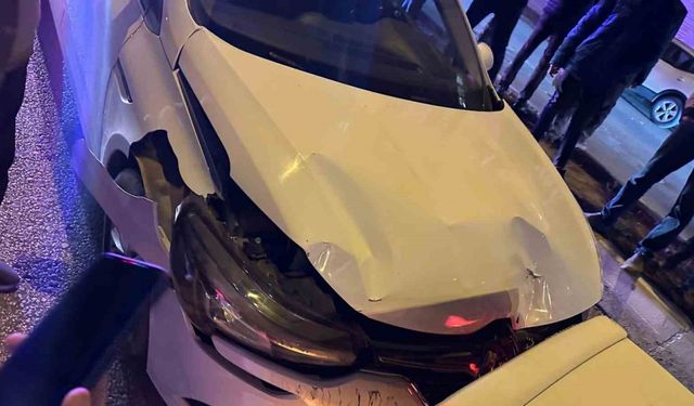 Mardin’de maddi hasarlı trafik kazası