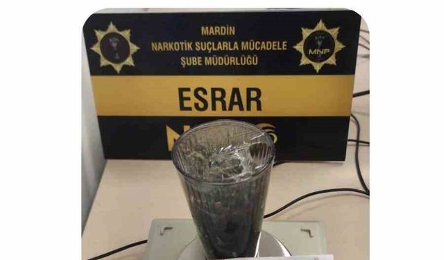 Mardin’de uyuşturucu operasyonu: 2 gözaltı