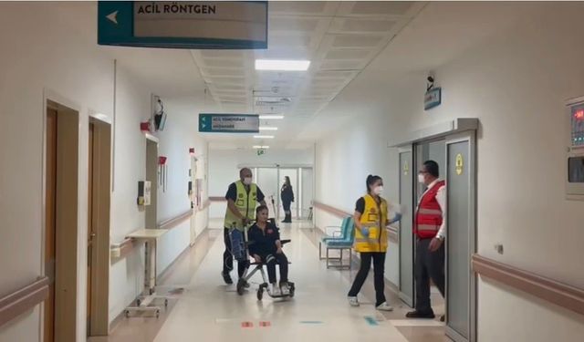 Mehmet Akif Ersoy Devlet Hastanesi’nde ‘TAMP’ tatbikatı