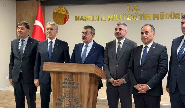 Milli Eğitim Bakanı Tekin: "Mardin’de derslik sayısı 3 bin 280’den 9 bin 675’e çıktı"