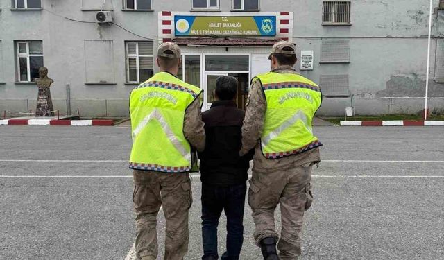 Muş’ta 5 yıl hapisle aranan şahıs yakalandı