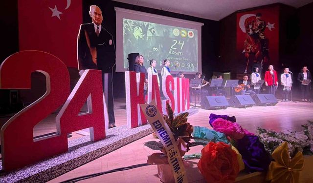 Öğretmenler günü Edremit’te kutlandı