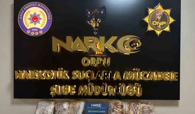 Ordu’da uyuşturucu operasyonlarında 2 tutuklama