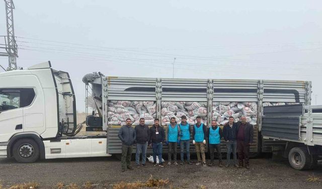 Patnos’ta on bin haneye kömür desteği