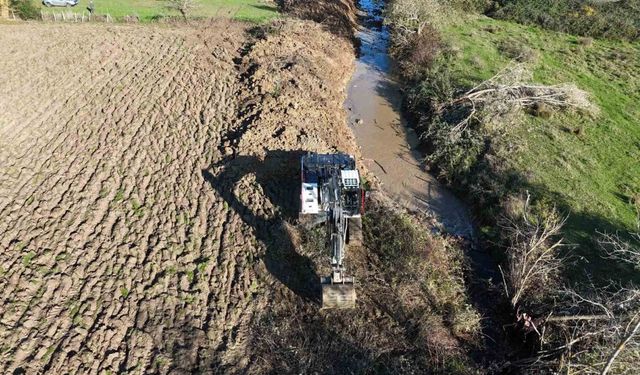 Sinop’ta dere taşkınlarına müdahale