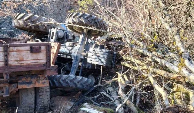 Sinop’ta traktör kazası: 3 yaralı