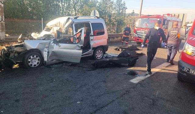 Tarsus’ta trafik kazası: 3 ölü, 3 yaralı