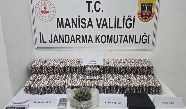 Turgutlu’da jandarmadan zehir tacirine baskın