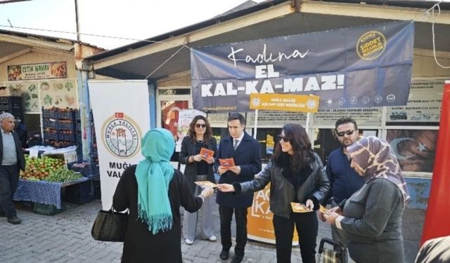 Açık Kapı Muğla’da şiddetle mücadele bilgilendirmesi yaptı