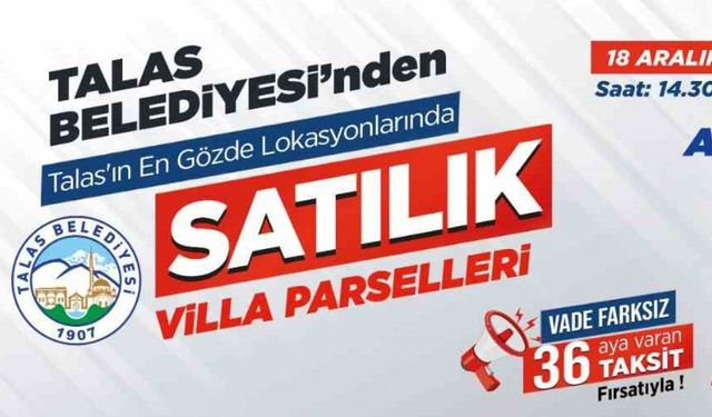 Akçakaya ve Endürlük’te 30 prestijli parsel ihaleyle satışta