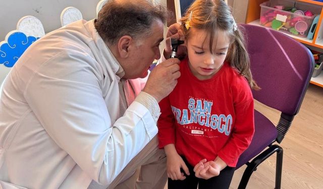 Anaokuku öğrencilerine yönelik sağlık taraması