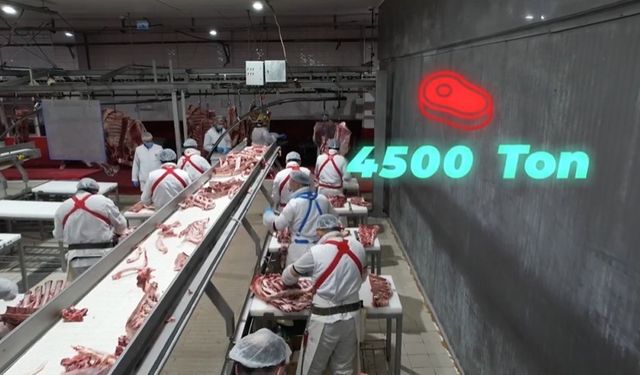 Bakan Yumaklı, "4 bin 500 ton kırmızı et üretimi ile Elazığ’ın tarımsal ve ekonomik potansiyeline güçlü bir katkı sağlayacağız"