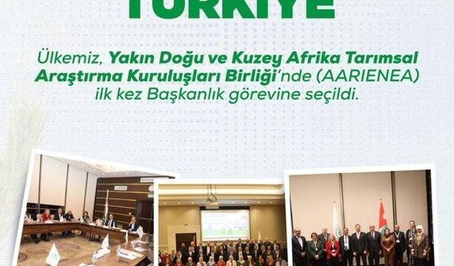 Bakan Yumaklı: "Ülkemiz, AARIENEA’da ilk kez başkanlık görevine seçildi"