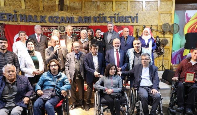 Başkan Çolakbayrakdar, engellilerin gönüllerine dokundu