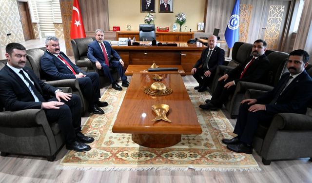 BBP Genel Başkanı Destici'den UÜ Rektörü Demir'e hayırlı olsun ziyareti