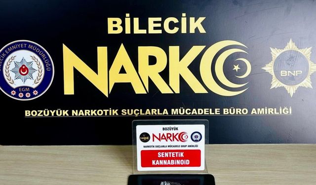 Bilecik’te uyuşturucu operasyonu: 2 gözaltı