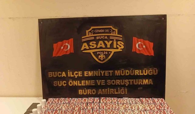 Buca’da 11 bin 296 adet uyuşturucu hap ele geçirildi