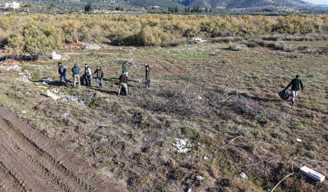 Büyük Menderes Deltası’nda çevre temizliği seferberliği