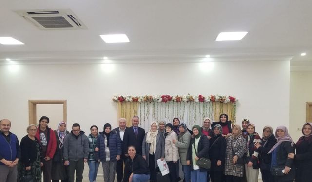 Cami, engelli buluşması gönülleri birleştirdi