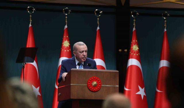 Cumhurbaşkanı Erdoğan: "Türkiye, hedeflerine er ya da geç, öyle veya böyle ama mutlaka ulaşır"