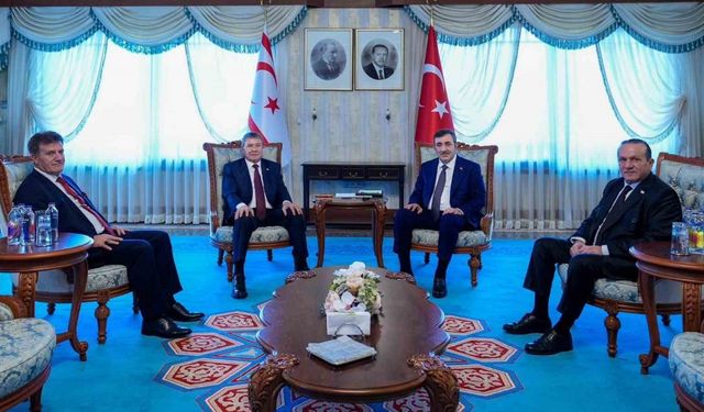 Cumhurbaşkanı Yardımcısı Cevdet Yılmaz: "Anavatan ve garantör ülke olarak KKTC’nin meşru haklarını desteklemeye devam edeceğiz"